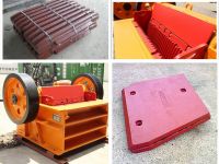 Fixed Jaw Plate/Swing Jaw Plate/Jaw Crusher Spare Parts/Mn13cr2 Jaw Plate/Jaw Plate