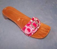 Lady wood Sandals 