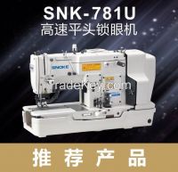 High-Speed Lockstitch Straight Button Holing Industrial Sewing Machine