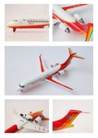 Die cast 36*30*22.5ARJ21 aerobus model 1:100 