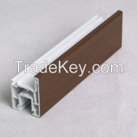 u-shaped plastic profile for sliding window laminated crafts