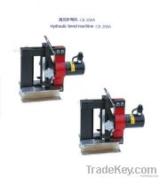 Copper hydraulic busbar bending machines