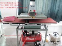 Automatic pneumatic heat press machine