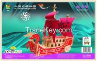 Japan cartoon one piece ship model