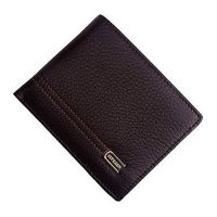 Men&#039;s Short Leather Wallet Purse