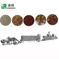 Automatic floating fish feed production line