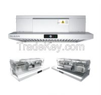 Kitchen Fume Purifier Hood with Oil Mist Filter