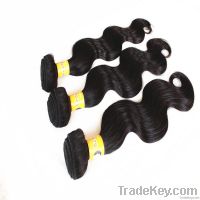 100% Virgin Remy Human Hair Weave Body Wave Natural Color 10&quot;-28&quot;