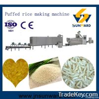 Puffed rice machine with CE, food machine