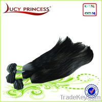 Hot wholesale Brazilian virgin natural hair straight hair for black wo