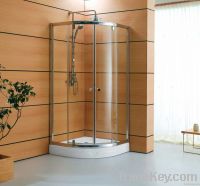 Shower Emclosure of Semi-arc double Hinged door