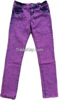 Womens Colored Denim Pant