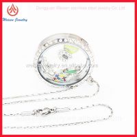 wholesale glass locket for womens