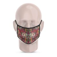 Multicoloured Floral Reusable Printed Face Mask 