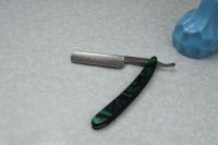 RenRen High Quality Stainless Steel  Straight Razor Barber Shaving Knife 