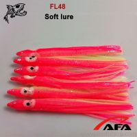 Octopus soft plastic fishing lures