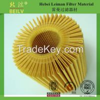 LM-GLP-002 wood pulp air/oil/fuel filter paper for truck air filter