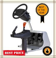 Consumer electronic driving simulator video game controller racing game machine