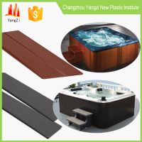 Hot tub bathtub spa accessory wood plastic skirts