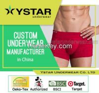 Fashion style cotton mens boxer briefs