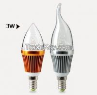  led energy-saving lamps&iuml;&frac14;�Led bulbs E14 base,led candle light