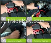 multifunction auto jump starter car battery booster charger