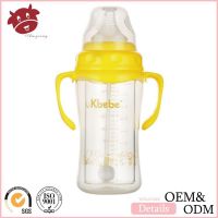 120ML High Borosilicate Glass Baby Bottle wide neck opening