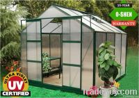 aluminum garden greenhouse