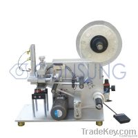 Manual Flat Bottle Labeling Machine