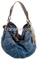 Japan Cute Wholesale 2014 Hot Selling Sling Denim Jeans Woman Bags