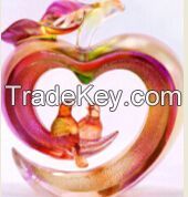 Wholesale Liu li Art Craft Peace and Happiness for Wedding Gift