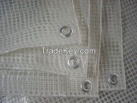 Transparent color PE tarpaulin 3x3 70~280GSM, from K tarp Vina Co., ltd in Viet Nam.