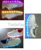 LED light sport shoes