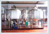 Distilling tank