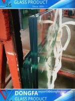 Jumbo size toughened laminated glass for facade storefront