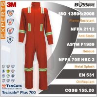 TenCate Tecasafe Plus700 Flame resistant anti electrostatic 3M Reflective