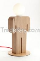 Lightingbird Hot Sale Decoration Lovers Table Wood  Lamp