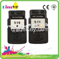 printer consumables ink cartridges for canon 510/511