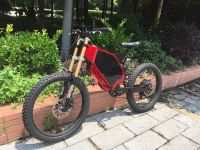 Enduro ebike ! High power electric bike 72V 3000W with hiddle battery