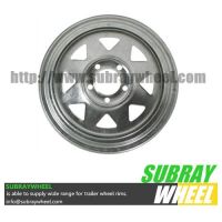 Galvanized Steel Trailer Wheels