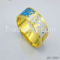 316 Stainless steel Bangles with dancing color 