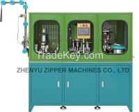 Auto Film Zipper Sealing, punching holes, pin and box fixing 3 union Machines