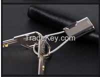 Fashion  Key Ring / Metal  Material / Car Partners 