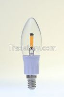 2W 3W 4W 5W 6W 7W dimmable or non-dimmable Led Filament Bulb / led filament candle candelabra