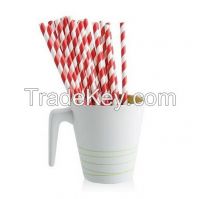 Factory Wholesale Drinking Straw, Paper Straws, Striped paper straws