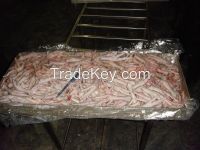 frozen chicken feet and paws