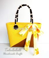 Daisy Abaca Bag - Native Bags