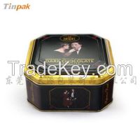 Octagonal Chewy Candy Tin Boxes