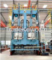 hydraulic tyre curing press