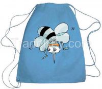 Promotional fashionable drawstring shopping bag